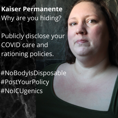 Kaiser Permanente – Hiding Discrimination?