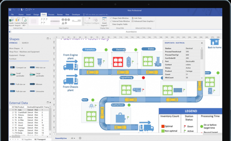 Microsoft visio for diagrams