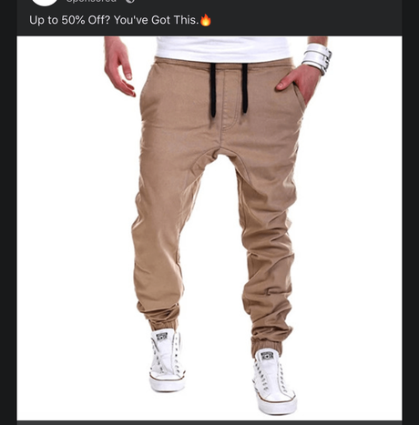 I bought ninja pants, and Instagram’s algorithms will punish me forever