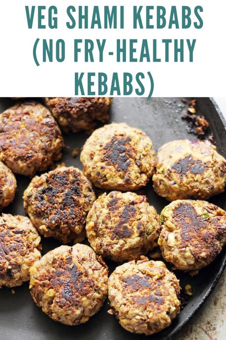 Kale Chane Ke Kebab | Veg Shami Kabab | How To Make Melt-In-Mouth Kebab | Healthy-No Fry Method
