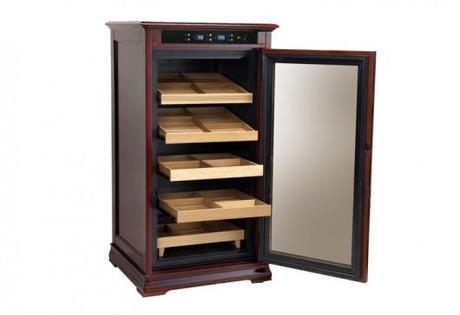 Redford Climate/Humidity-Controlled Cabinet Humidor by Prestige Import Group