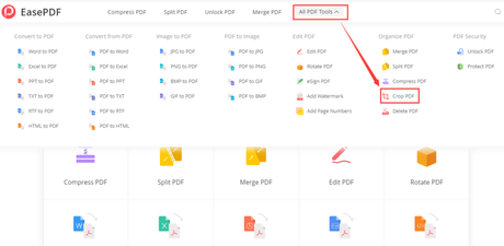 How to Crop PDF with EasePDF?