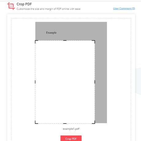 How to Crop PDF with EasePDF?