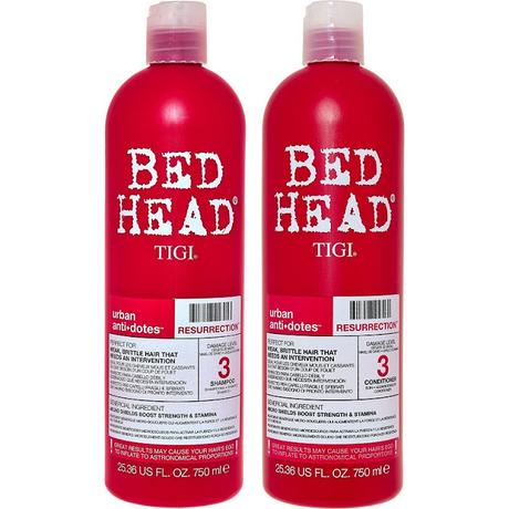 tigi bed head resurection shampoo and conditioner duo