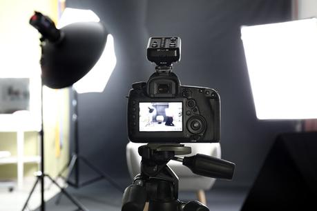 lighting set up for corporate headshot photography