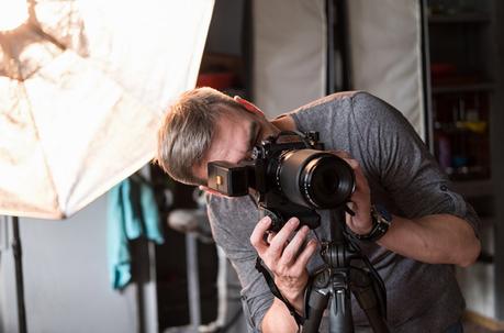 photographing corporate headshots