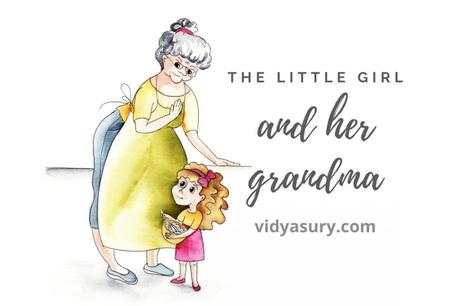 The little girl and her grandma