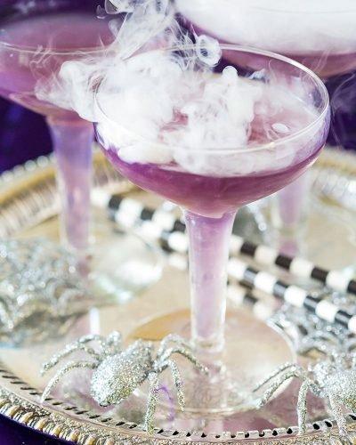 halloween bridal shower ideas lilac cocktail pizzazzerie