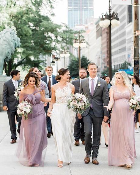 lavender wedding colors guests attire