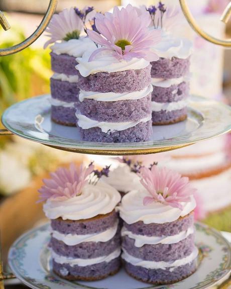 lavender wedding colors cake desserts