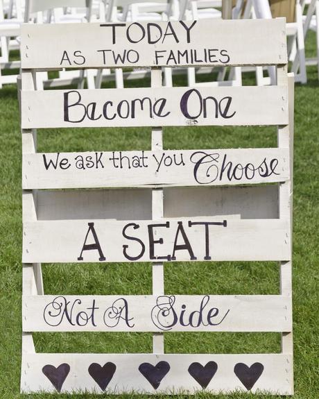 black white wedding colors wooden seatting chart