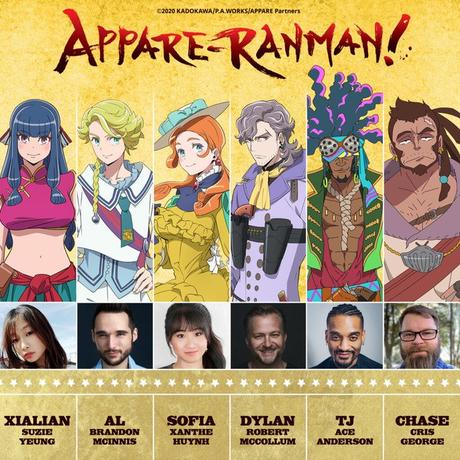 Funimation Unveils Appare-Ranman! Anime's English Dub Cast