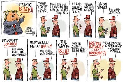 The Topsy Turvy Trump World