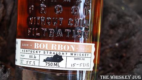 New Riff Single Barrel Bourbon Lower Label