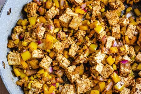 Tofu Scramble Recipe with Southwestern Spices