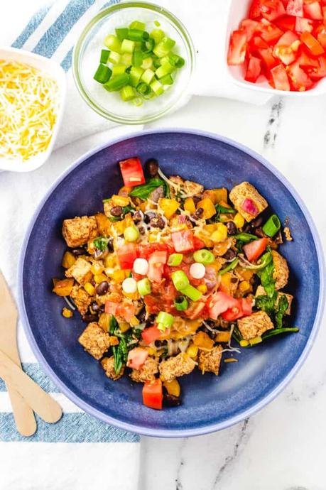 Tofu Scramble Recipe with Southwestern Spices