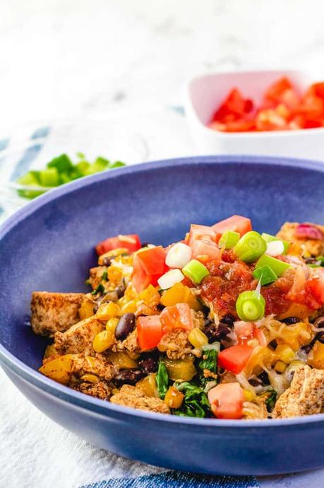 Tofu Scramble Recipe with Southwestern Spices