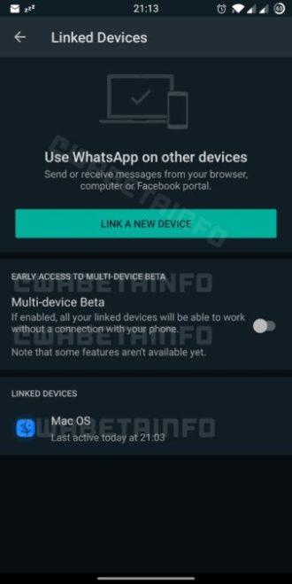 WhatsApp’s linked devices feature inches closer to a beta launch