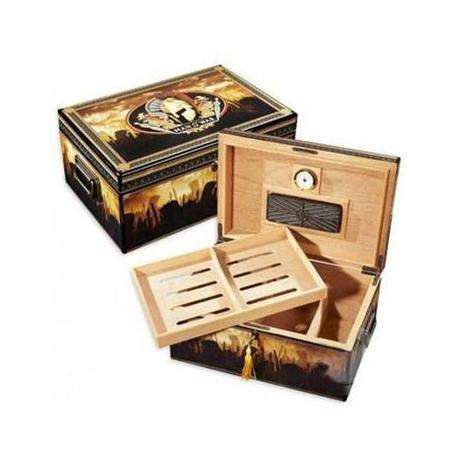 Man O War Branded Humidor Box