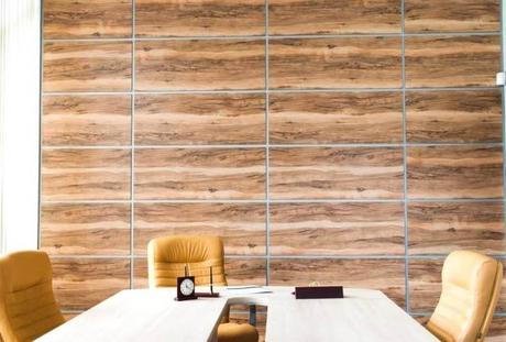 Cheap Wall Paneling Ideas for Dining Room with Wood Look