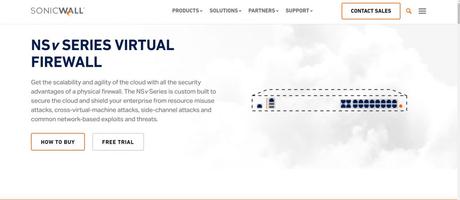 Best Virtual Firewall for small business- SonicWall