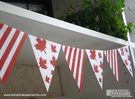 Botanical PaperWorks Seed Paper Canada Day Free Printables
