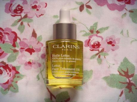 Clarins lotus facial oil oily/combination