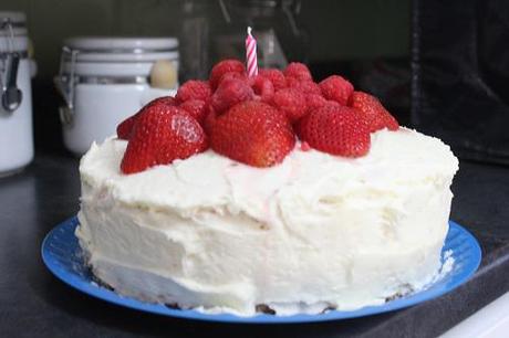 Baking Challenge: Raspberry Vanilla Cake