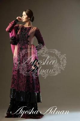 Semi-Formal Wear Collection 2012 By Ayesha Adnan
