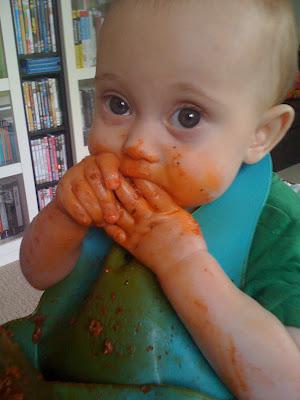 The Gallery, Hands, messy, baby led weaning