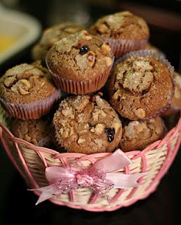 Hazelnut Praline Muffins.