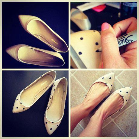 DIY: Polka Dot Shoes…