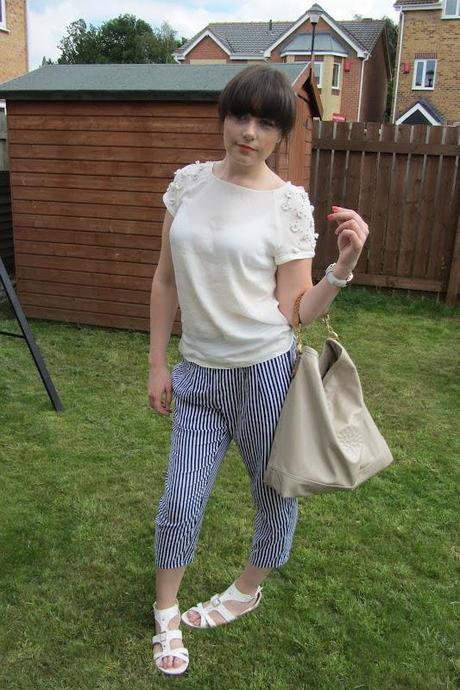 OOTD|| Monki trousers and Zara top