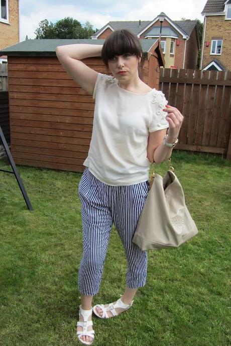 OOTD|| Monki trousers and Zara top