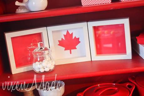 Canada Flag Framed Art