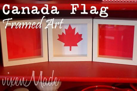 Canada Flag Framed Art