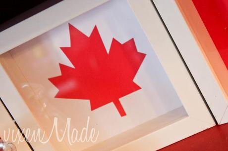 Canada Flag Framed Art