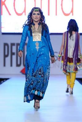 Karma Fabric By Al-Zohaib Textile at PFDC Sunsilk Fashion Week 2012