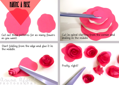DIY - Paper Roses Twigs