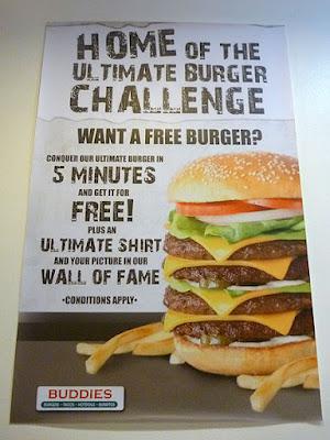 Buddies Burger Challenge