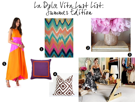 [Guest Post] La Dolce Vita // Summer Lust List