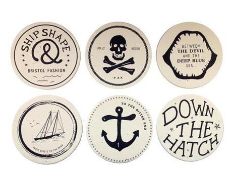 Wilder Home Style: Izola, Izola, Give Me Your Wares (or) Coasters and Tattoos