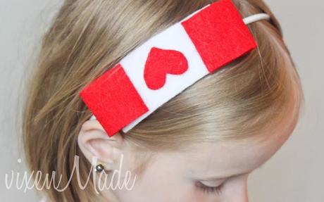 Canada Love Headband