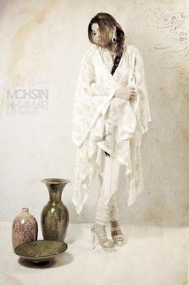 Sufayed Collection 2012 for Women by Rana Noman