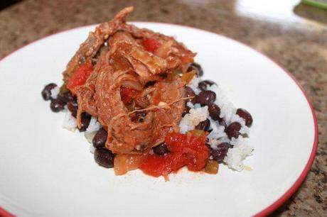 ropaviejawithblackbeansandrice