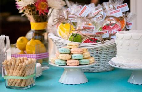 PHOTOS // Retro Citrus Bridal Shower