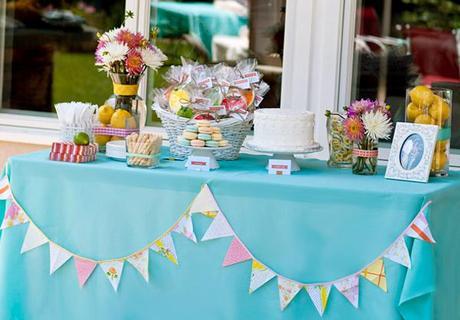 PHOTOS // Retro Citrus Bridal Shower