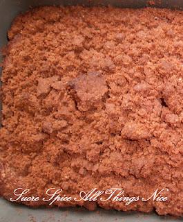 Chocolate Pound Cake with Chocolate Crumble