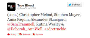 The True Blood Panel for #SDCC has been announced!