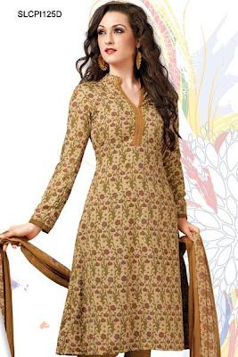 Cotton frock hot sale neck designs